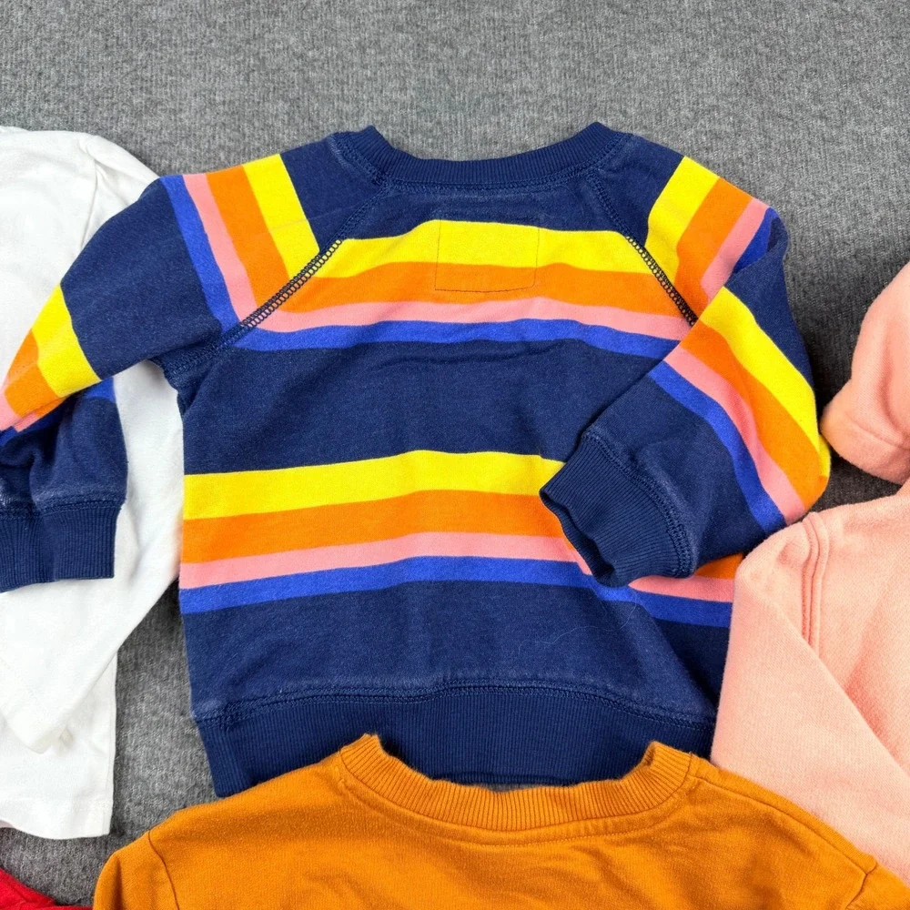Toddler Girls 5pc Bundle Gymboree Old Navy Cat & Jack 12M 18M 24M 2T Tops Hoodie